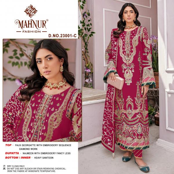 Mahnur Vol 23 Occasional Designer Pakistani Suit Collection